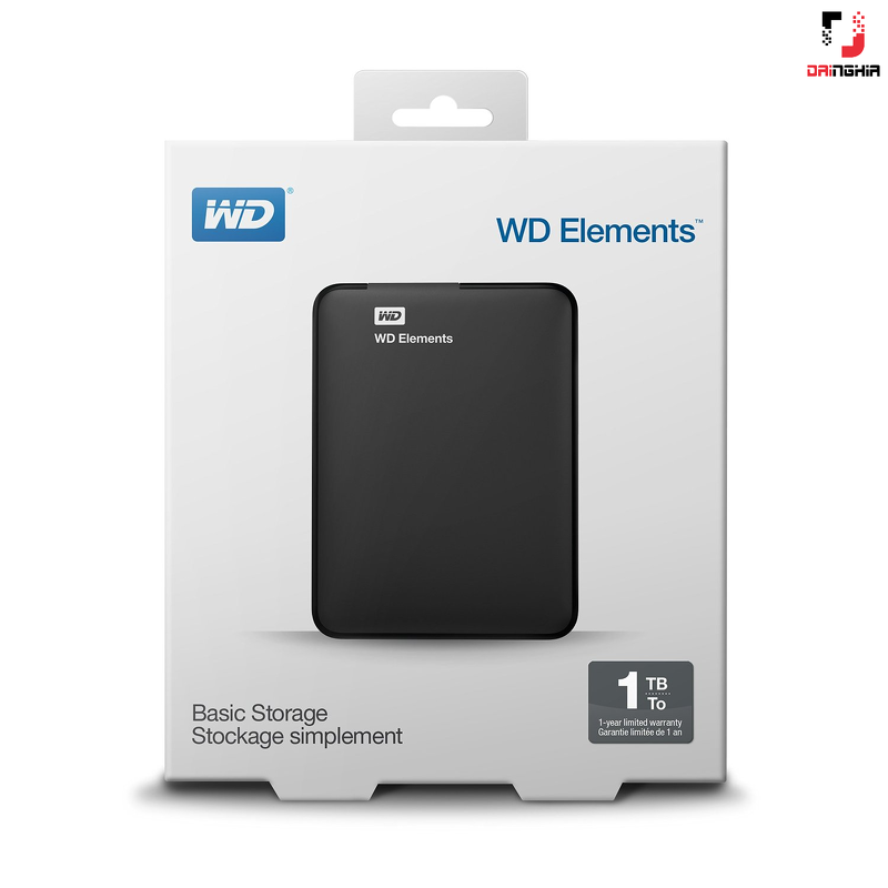 Ổ cứng cắm ngoài Western Elements 1TB 2.5 USB 3.0