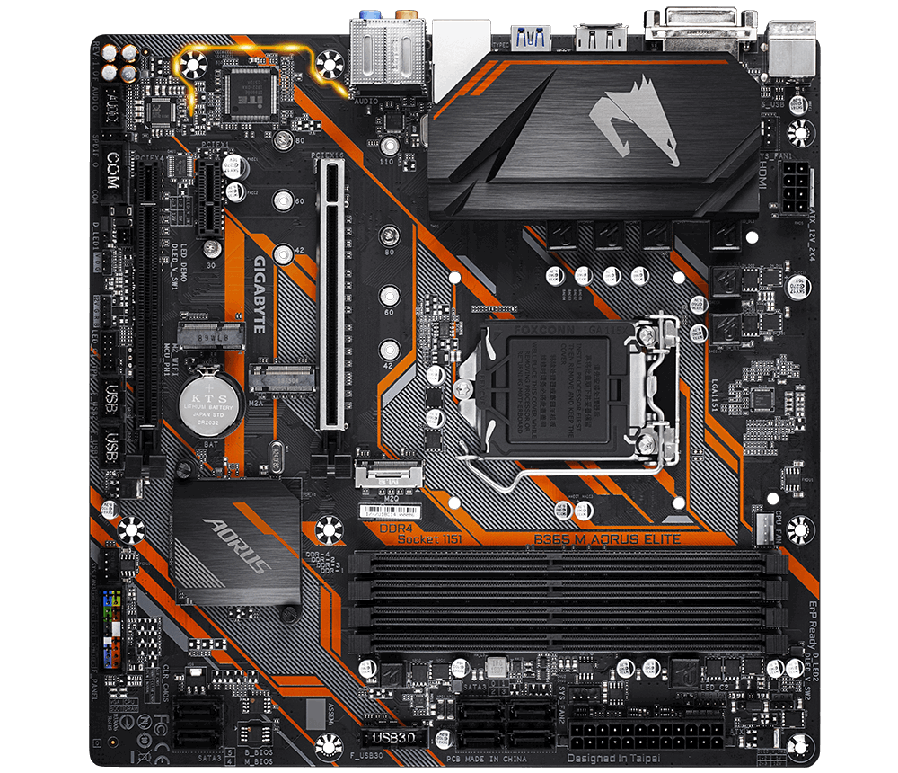 Mainboard Gigabyte B365M AORUS ELITE