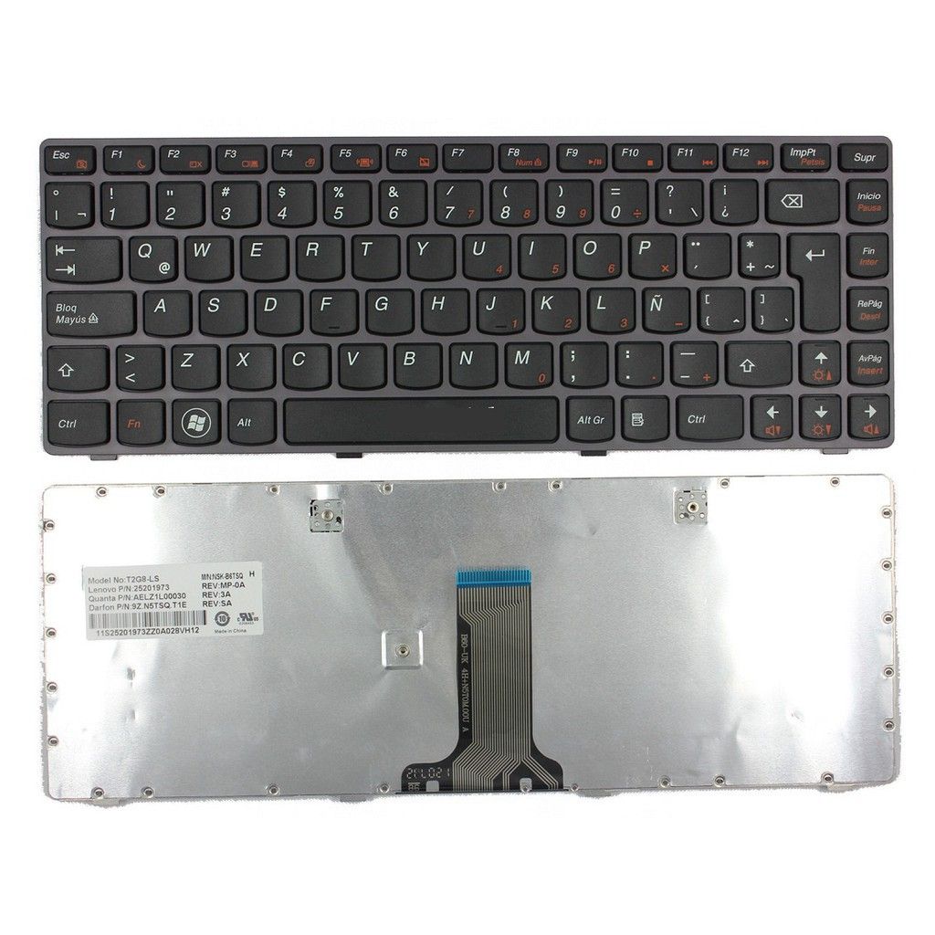 Bàn phím laptop Lenovo G470 V470 B470 B490 G475 B475E V480C B480 US