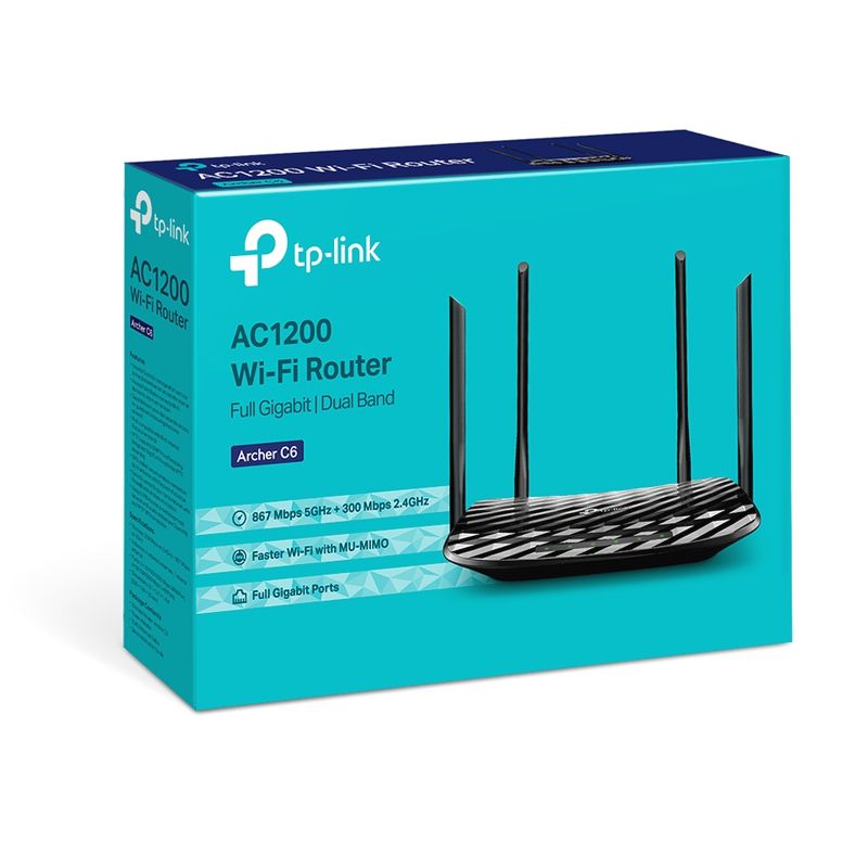 Router wifi TP-Link Archer C6 Wireless AC1200Mbps