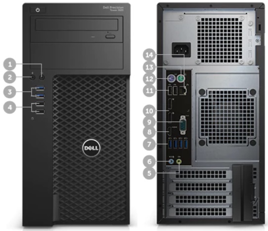 Máy trạm Dell Precision Tower 3620 (70129903)