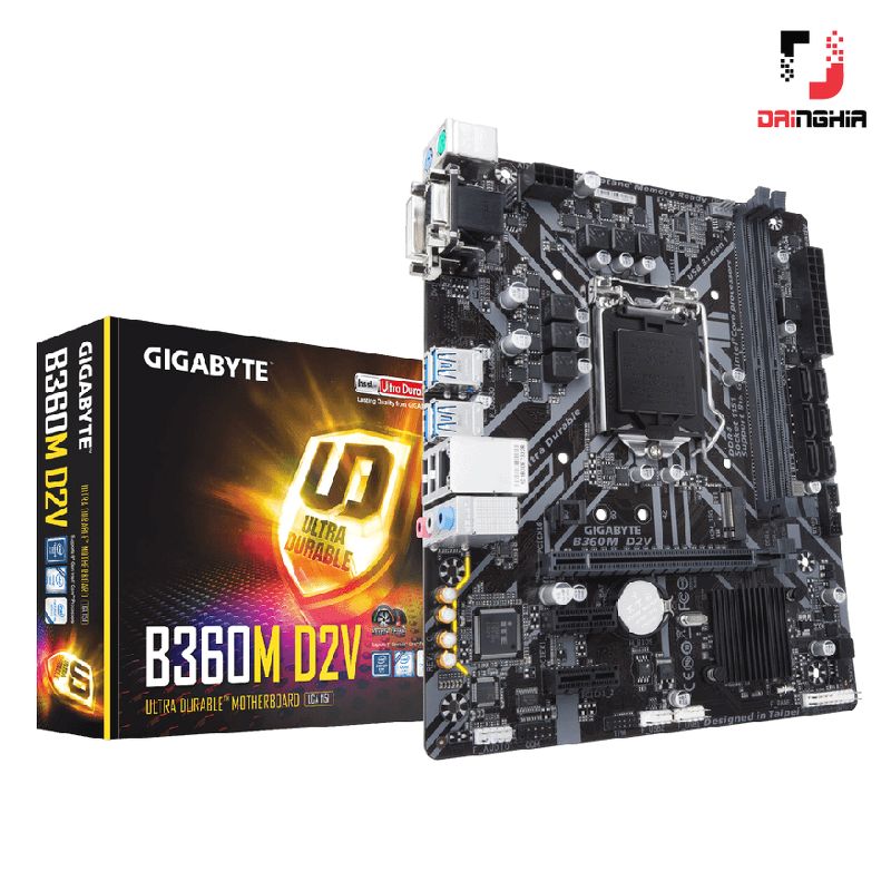 Main Gigabyte GA-B360M-D2V (Chipset Intel B360/ Socket LGA1151/ VGA onboard)