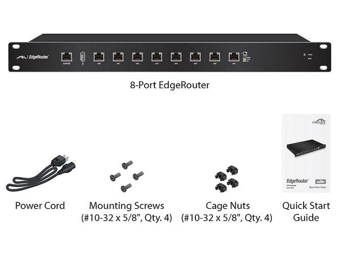 Thiết bị cân bằng tải Ubiquiti EdgeMAX EdgeRouter ER-8