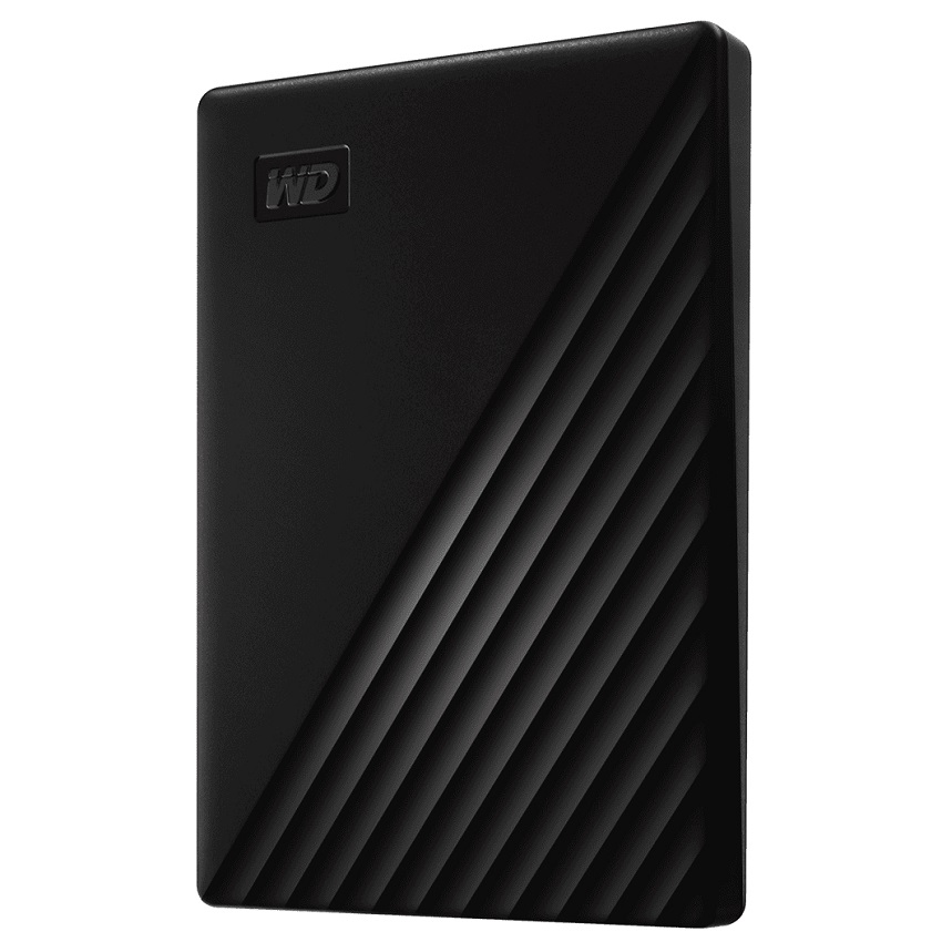 Ổ cứng gắn ngoài 2.5" 2TB WD My Passport WDBYVG0020BBK-WESN USB 3.2 màu đen