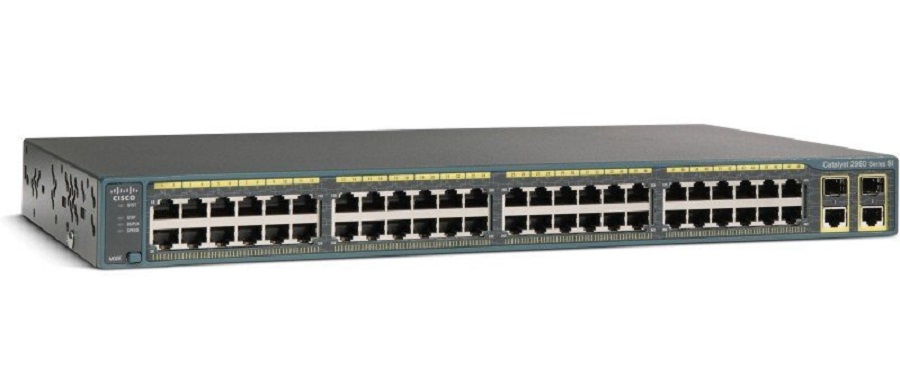 Thiết bị chia mạng Cisco WS-C2960+48TC-S Lite