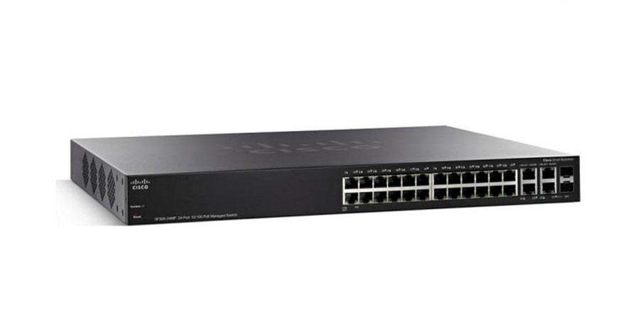 Thiết bị chia mạng Cisco SF350-24-K9-EU Managed Switch