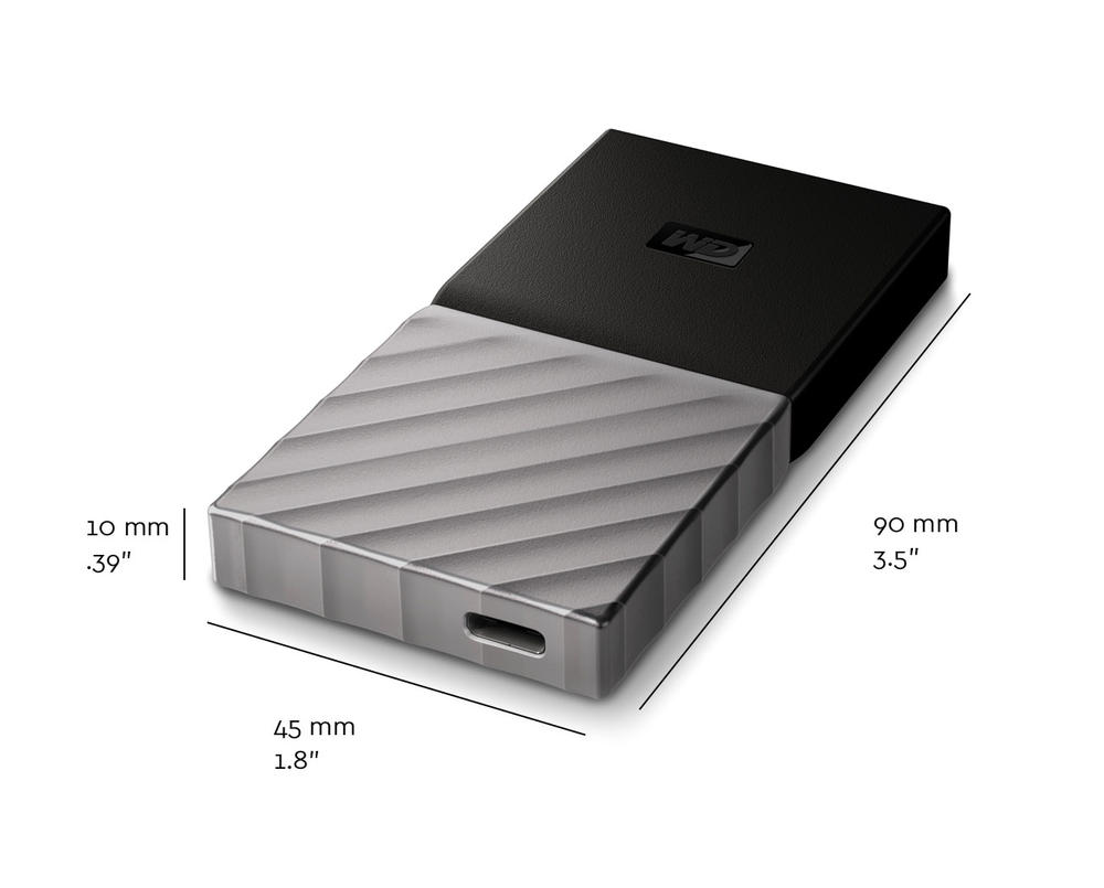 Ổ cứng gắn ngoài WD My PassPort SSD 1TB USB3.1 WDBKVX0010PSL-WESN