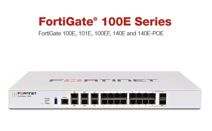 Thiết bị bảo mật Fortinet Firewall FortiGate FG 100E