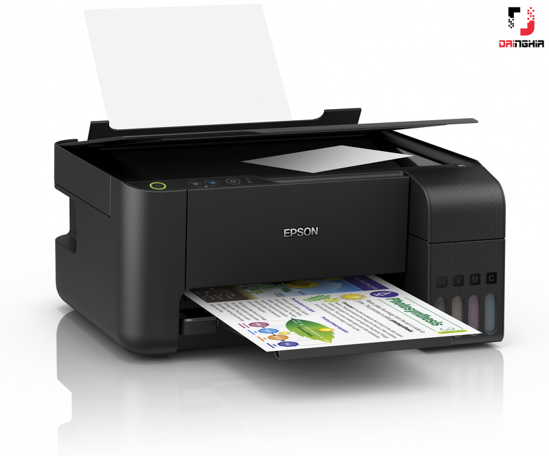 Máy in phun màu Epson L3110 - thiết kế nhỏ gọn, tinh tế