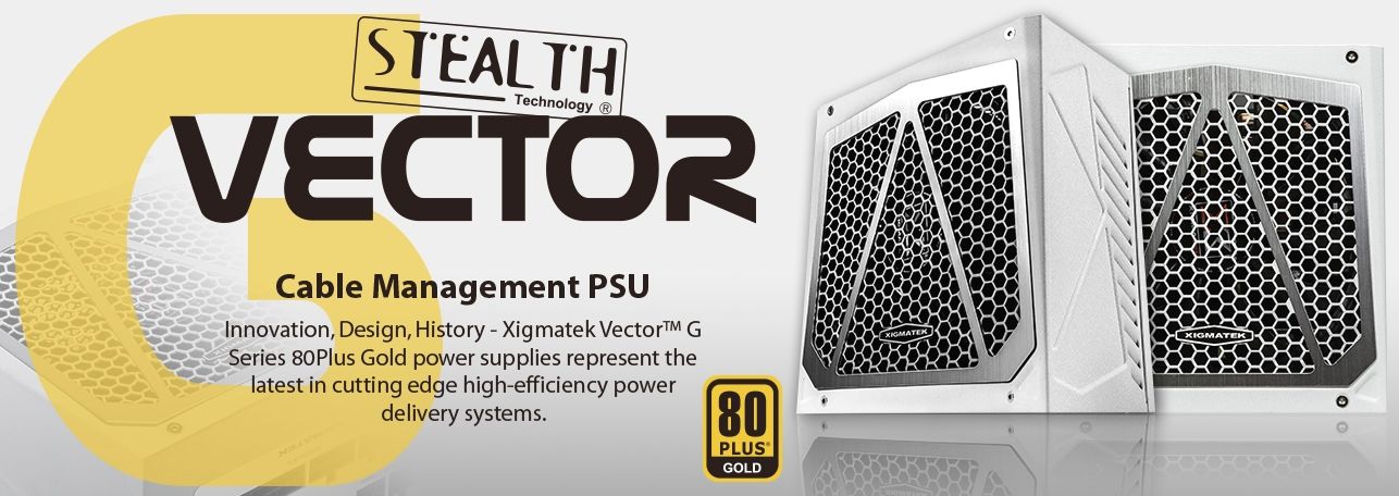 Nguồn Xigmatek Vector G650 650W (80 Plus Gold/Semi Modular/Màu Đen)