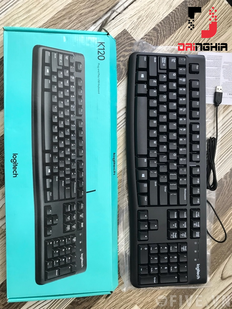 Bàn phím Logitech K120 USB