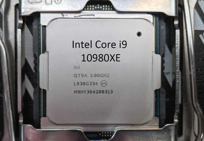 CPU Intel Core i9-10980XE