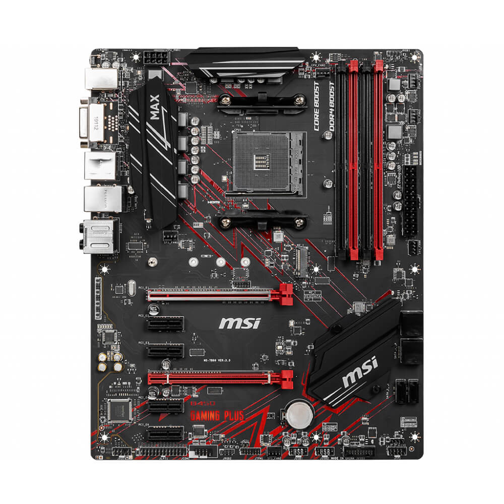 Mainboard MSI B450 GAMING PLUS MAX