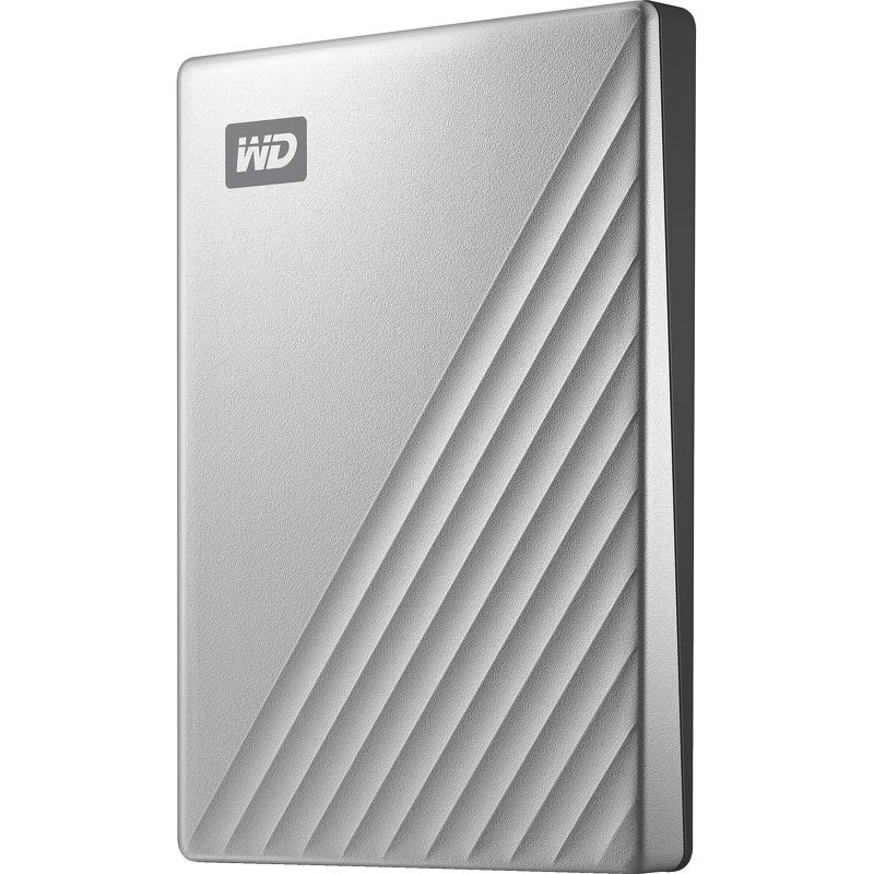 Ổ cứng gắn ngoài WD My PassPort Ultra Silver 1TB màu bạc 2.5" WDBC3C0010BSL-WESN