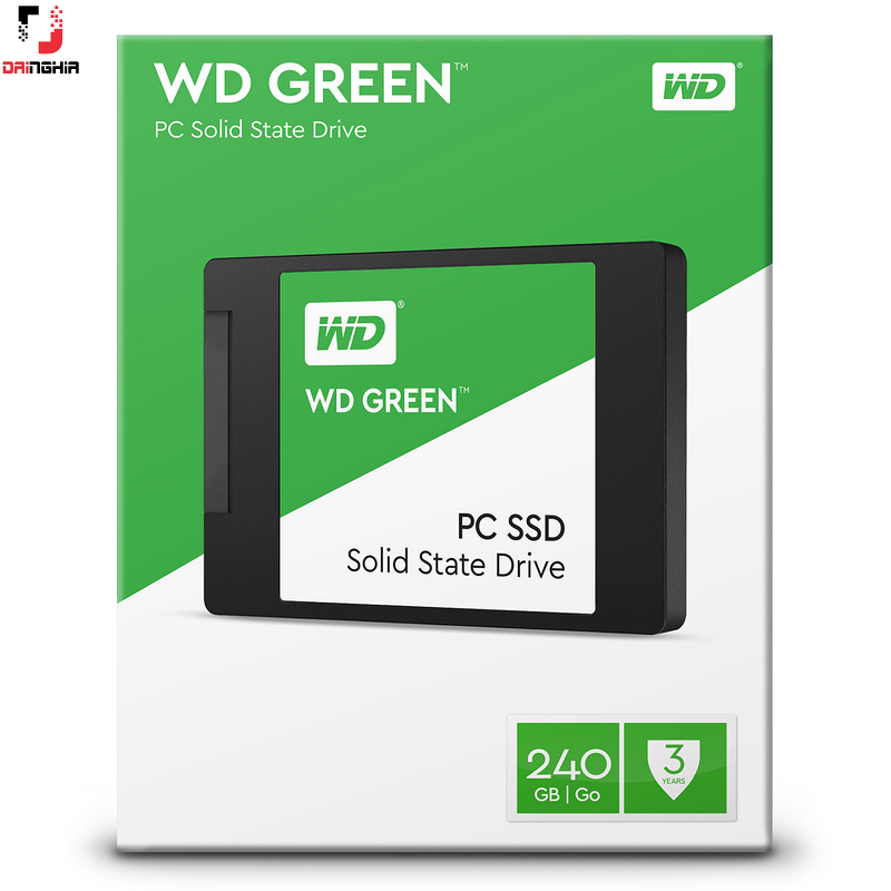 Ổ cứng SSD Western 240GB Sata 3 Green (WDS240G2G0A)