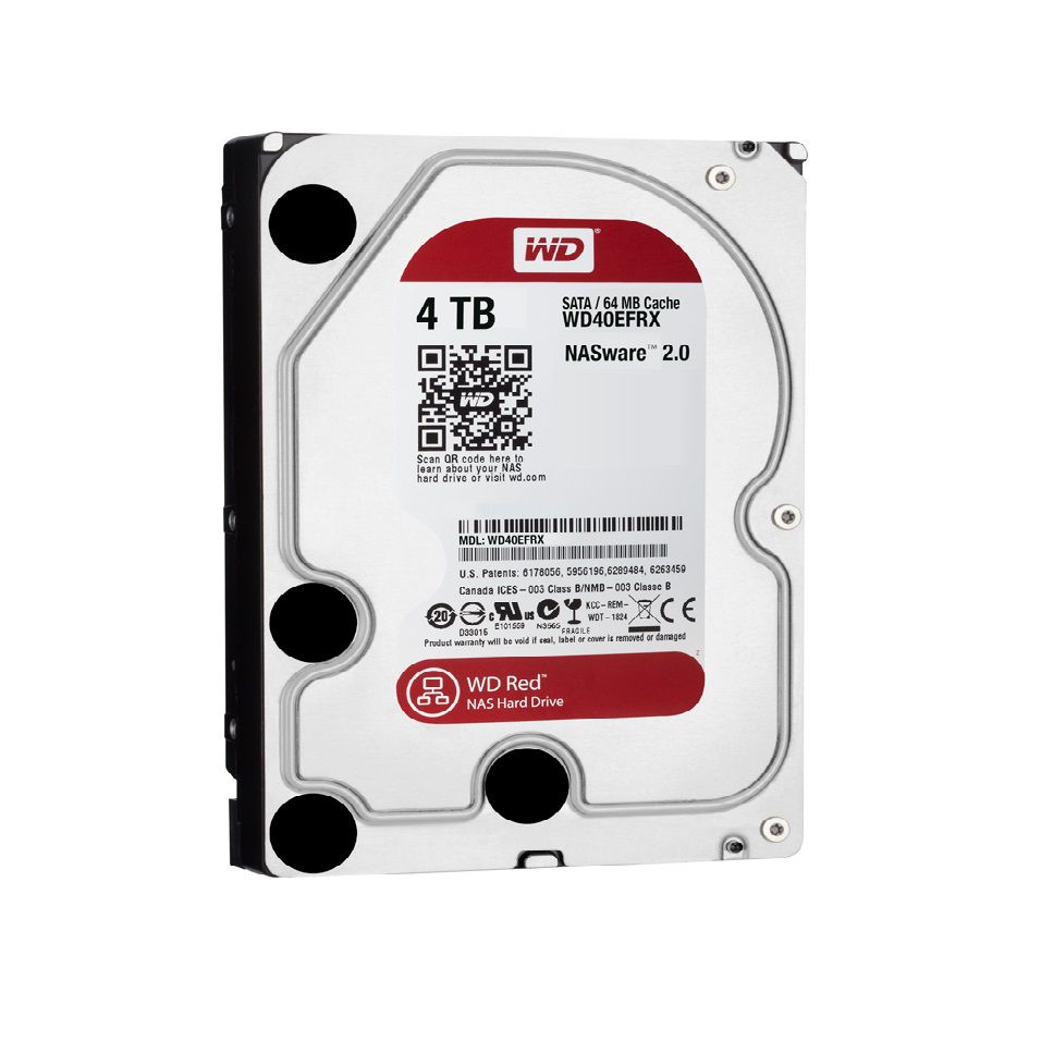 Ổ cứng HDD Western Caviar Red 4TB 3.5" 5400RPM, SATA3 6Gb/s, 64MB Cache