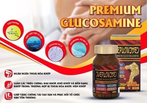 [Review] viên uống bổ xương khớp Premium Glucosamine có tốt không?