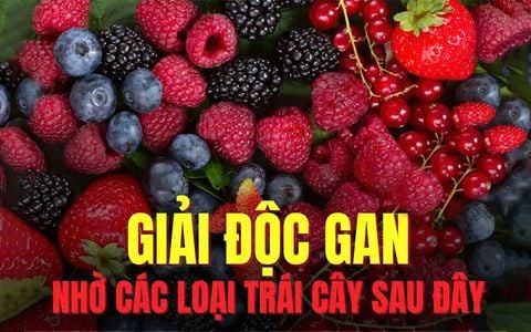 GIẢI ĐỘC GAN SAU TẾT NHỜ CÁC LOẠI QUẢ QUEN THUỘC