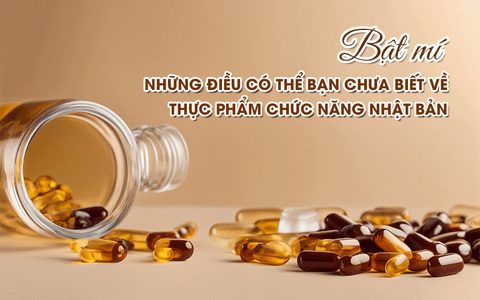Bật mí những điều có thể bạn chưa biết về thực phẩm chức năng Nhật Bản