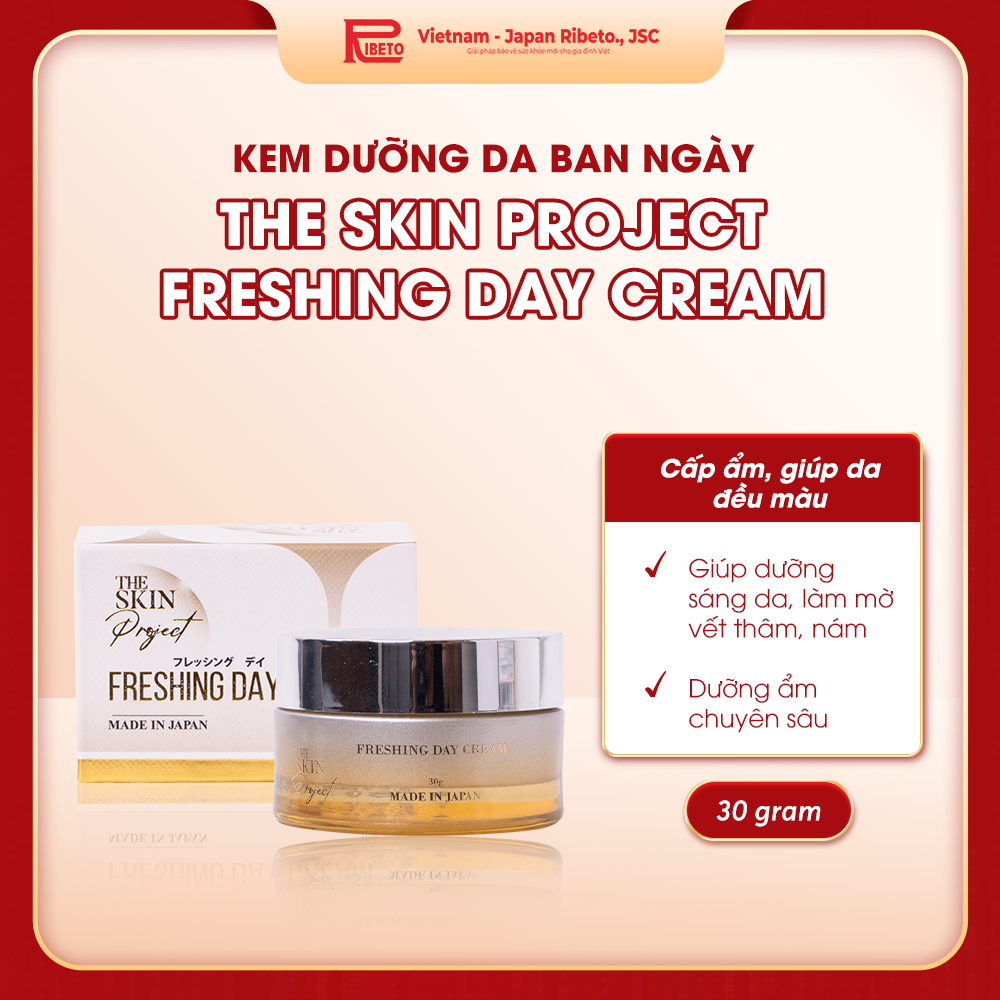 Kem dưỡng da ban ngày THE SKIN PROJECT FRESHING DAY CREAM 30 gram