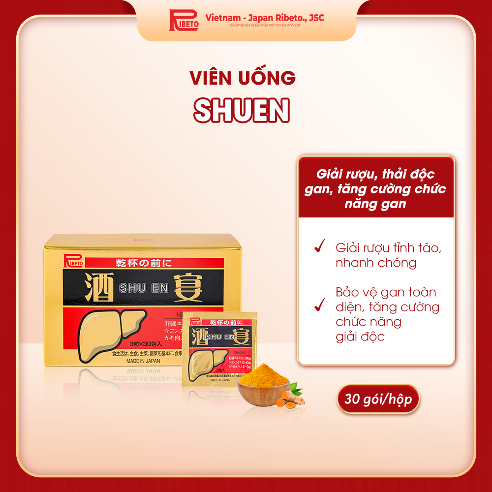 TPCN SHUEN (30 gói/hộp) - Thải độc gan, giải rượu