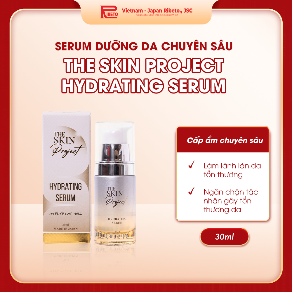 Serum dưỡng da chuyên sâu THE SKIN PROJECT HYDRATING SERUM 30ml