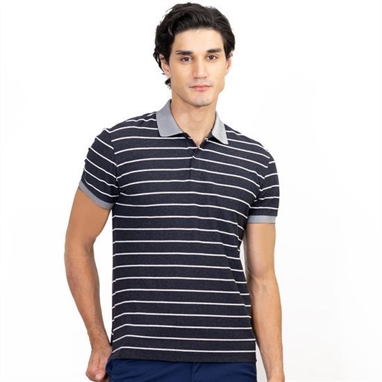 Áo thun Polo nam Novelty kẻ sọc ngang