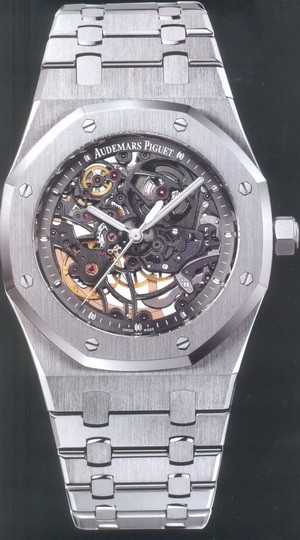 Ấn tượng đồng hồ Royal Oak của Audemars Piguet.