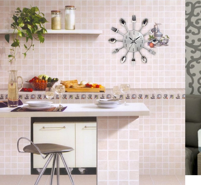 Đồng hồ treo tường phòng bếp