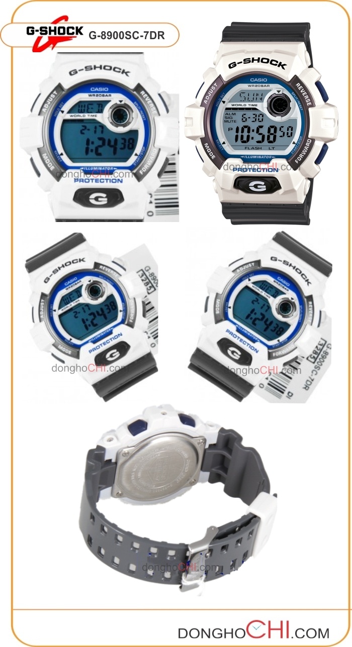 Đồng hồ đeo tay nam Casio G-Shock G-8900SC-7