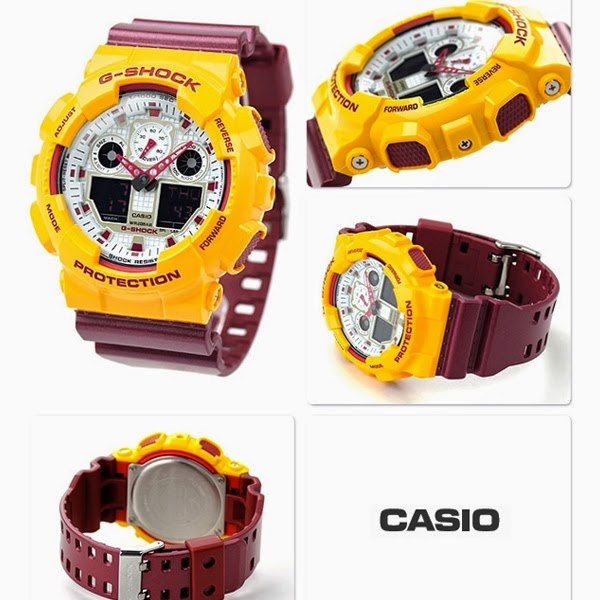 Đồng hồ đeo tay nam Casio G-Shock GA-100CS-9A