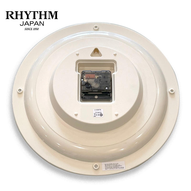 Đồng hồ Rhythm CMG876NR18 tròn mo - siêu mỏng