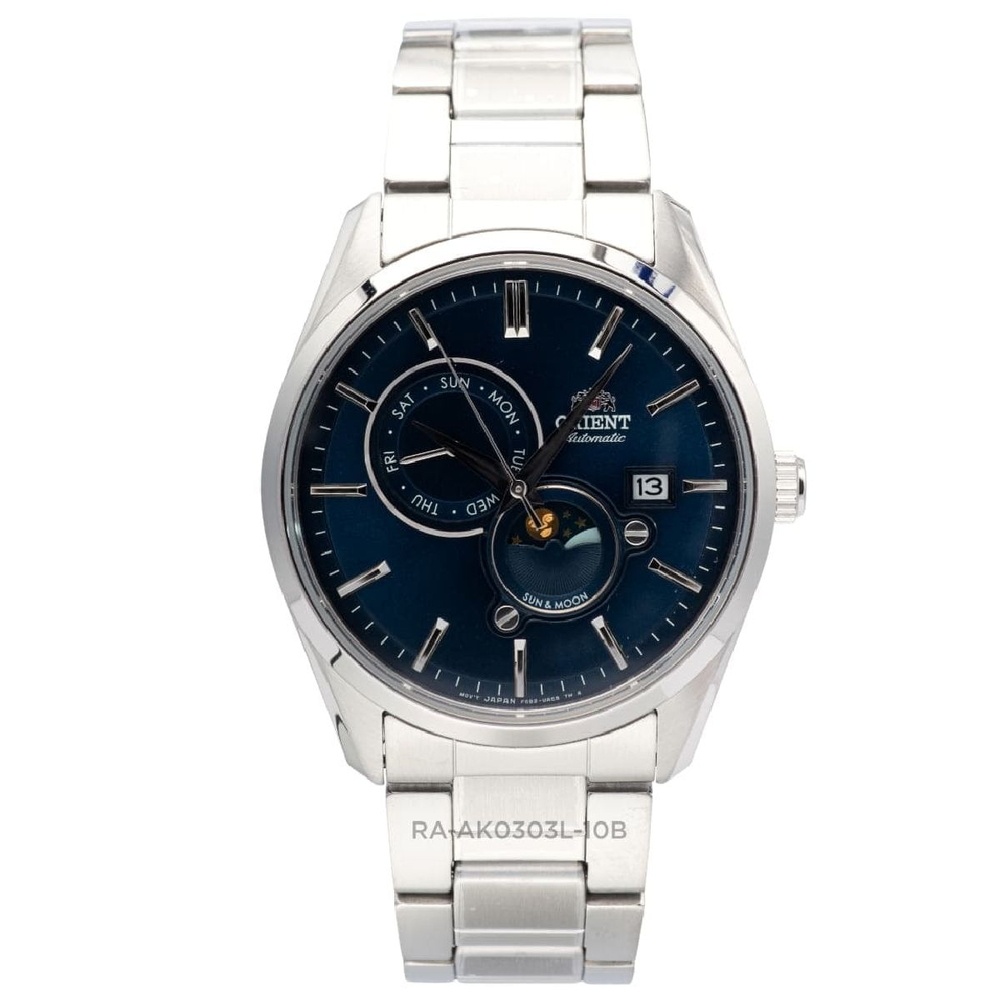 Đồng Hồ Orient Sun & Moon Nam RA-AK0303L10B Giá Tốt