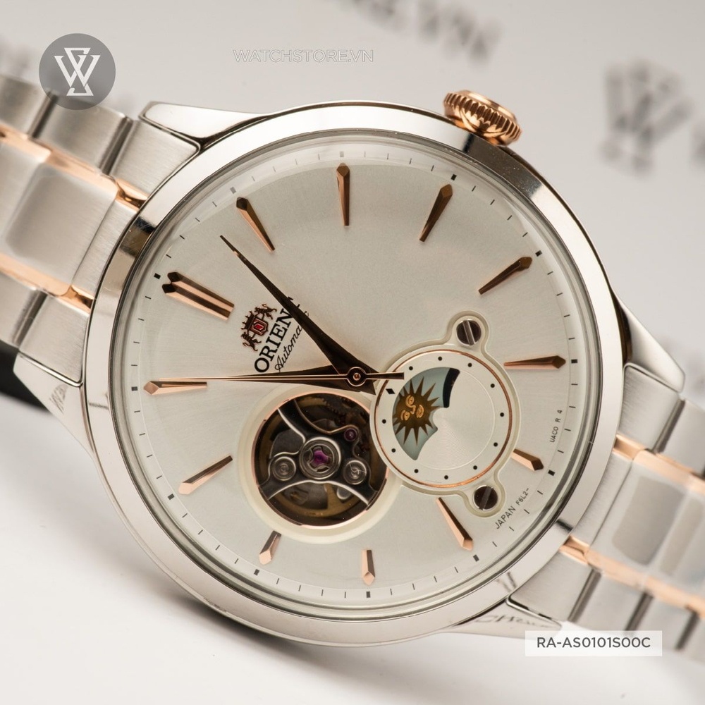 Đồng Hồ Orient Sun & Moon Nam RA-AS0101S00C Giá Tốt