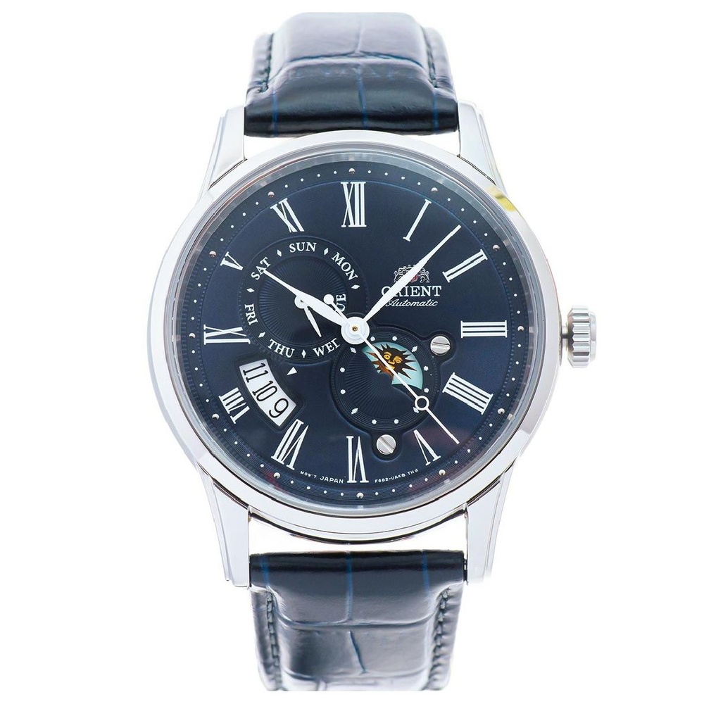 Đồng Hồ Orient Sun & Moon Nam RA-AK0011D10B Giá Tốt