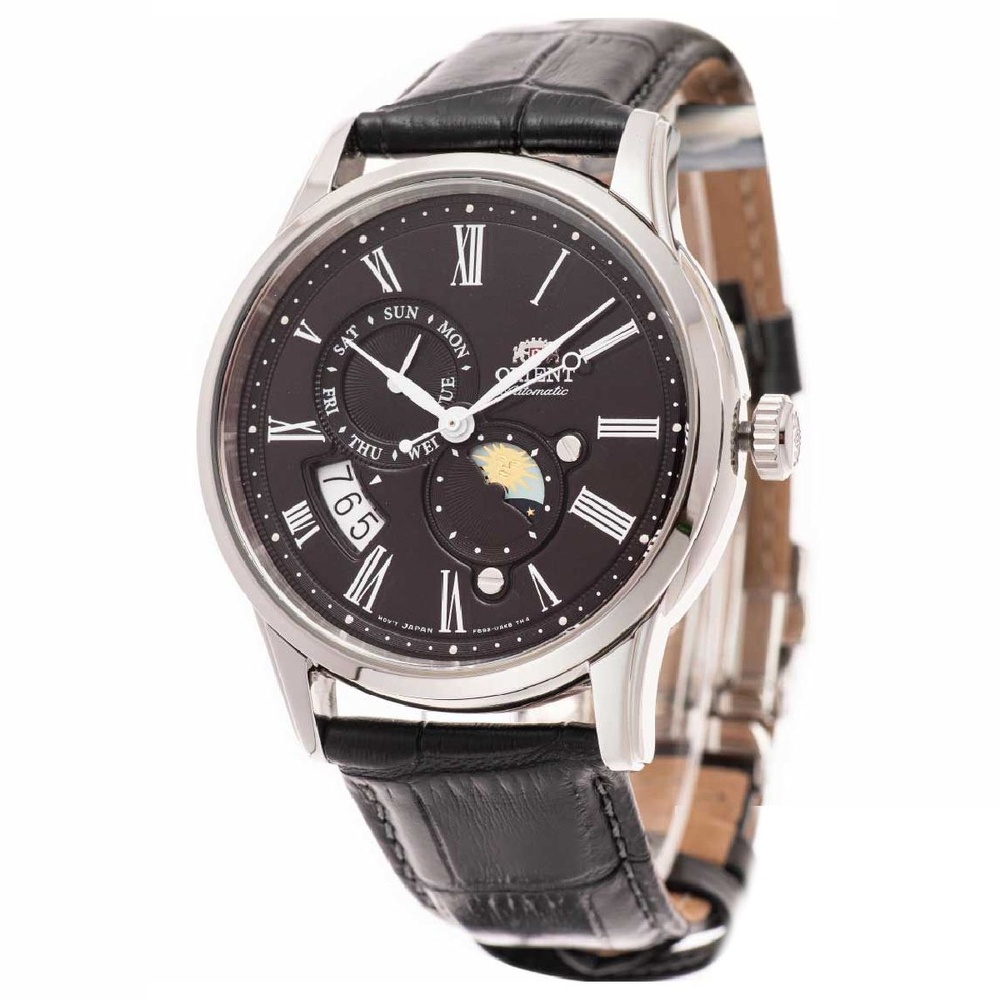 Đồng Hồ Orient Sun & Moon Nam RA-AK0010B10B Giá Tốt