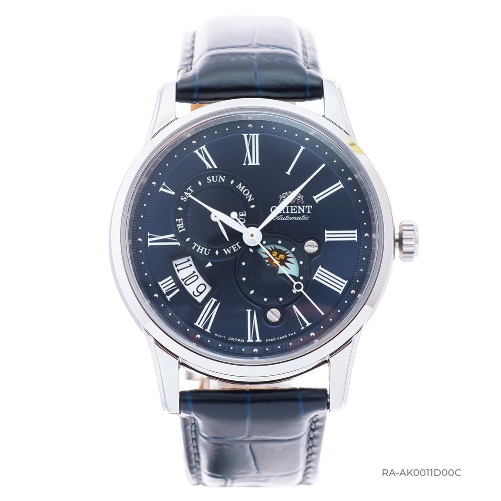 Đồng Hồ Orient Sun & Moon Nam RA-AK0011D00C Giá Tốt