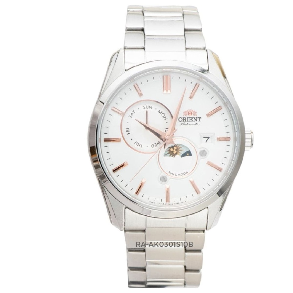 Đồng Hồ Orient Sun & Moon Nam RA-AK0301S10B Giá Tốt