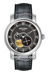 A1104L02 đồng hồ nam dây da Rhythm