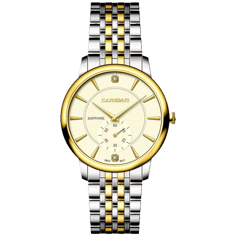 đồng hồ nữ Caridar CLASSIC SUB DIAL LADY CAR739L-DMVV