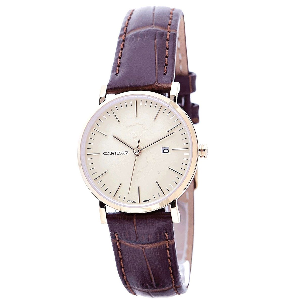 đồng hồ nữ Caridar CLASSIC S MAP DIAL CAR776LL-VVN