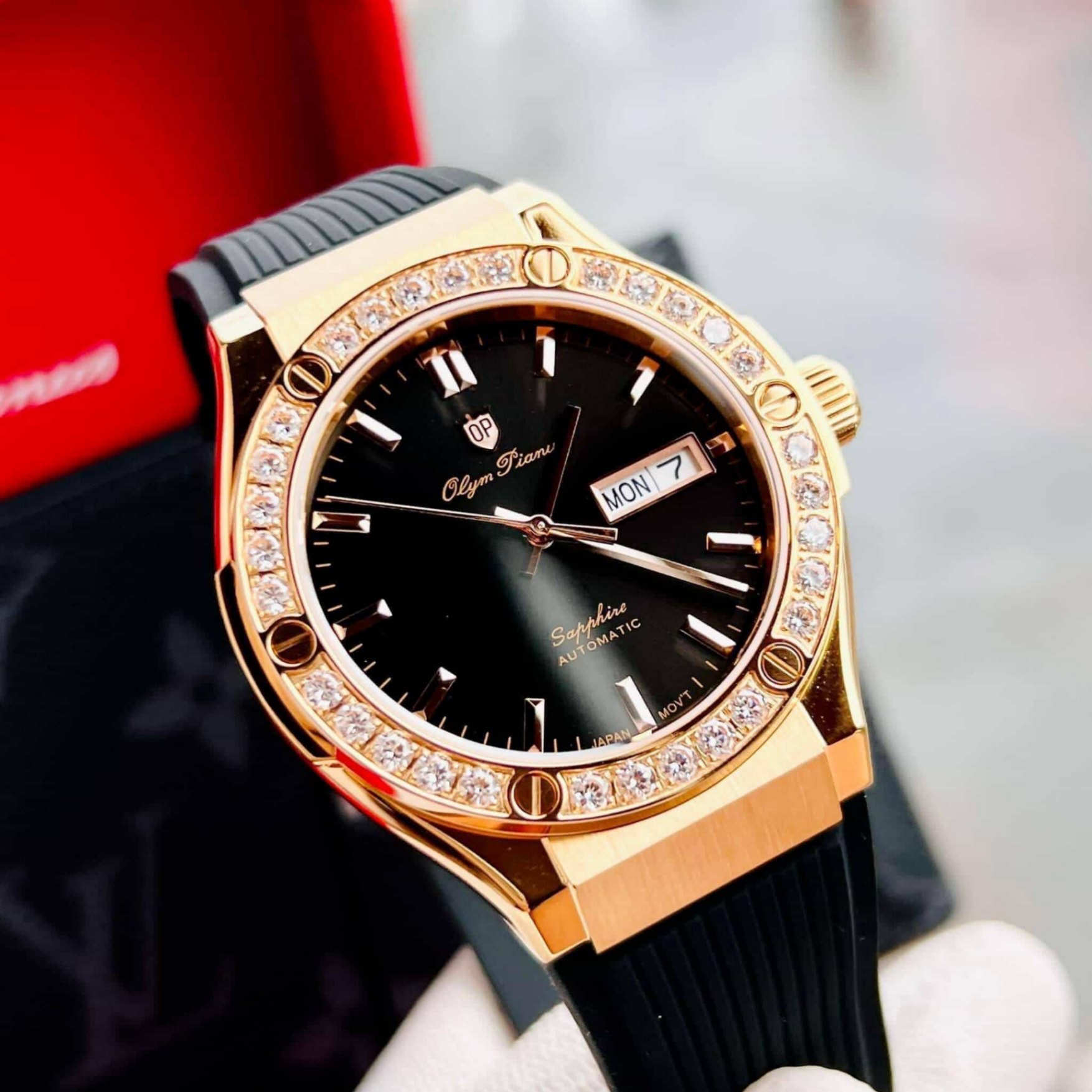 Tiểu Hublot Đồng Hồ OP - Nữ OP990-45DD