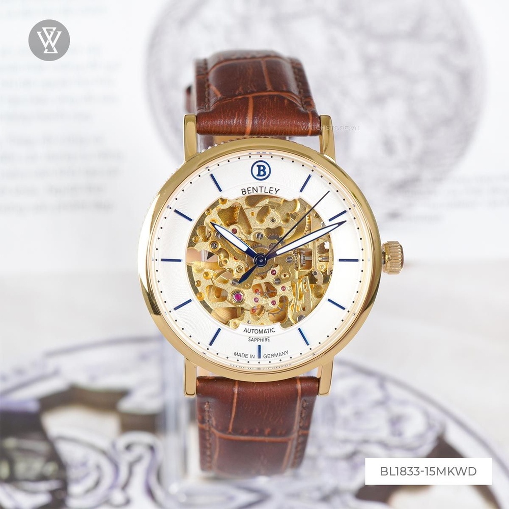 Đồng Hồ Bentley - Nam BL1833-15MKWD