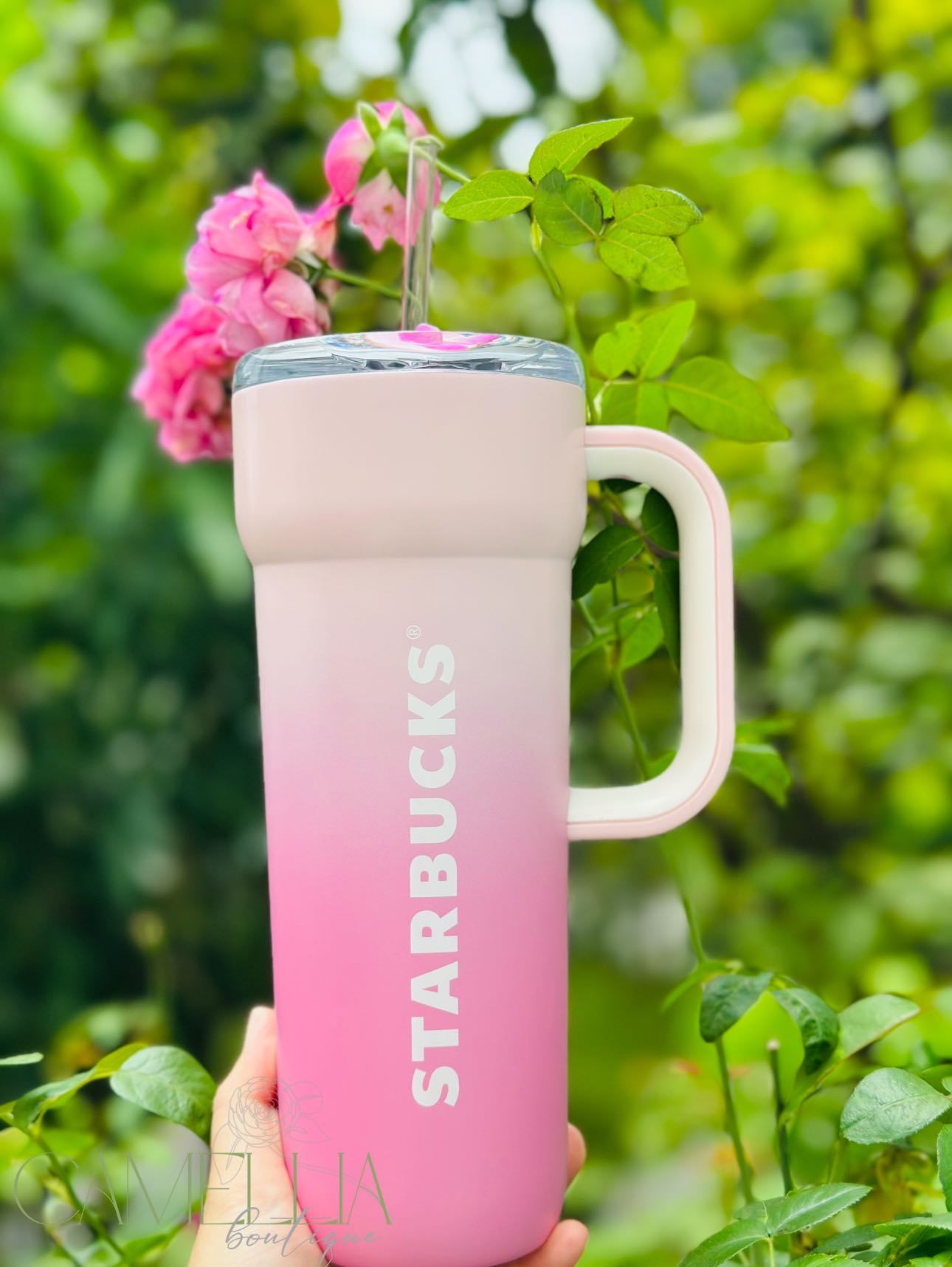 Ly Starbucks Dante Tumbler Cool Pink 710ml