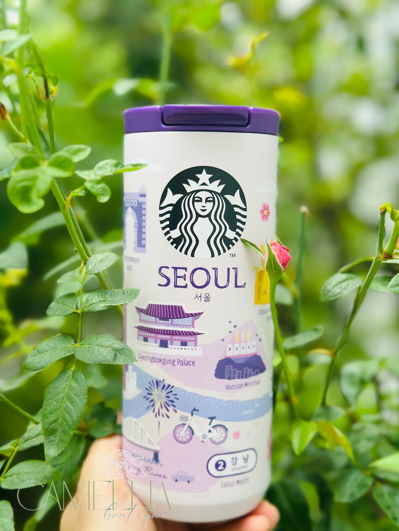 Ly Starbucks Korea 2024 Seoul Tumbler 355ml