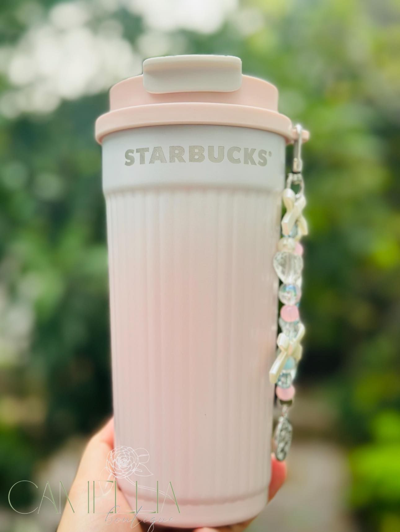 Ly giữ nhiệt Starbucks 2025 China Pink 2 Drinking Mouth 16oz