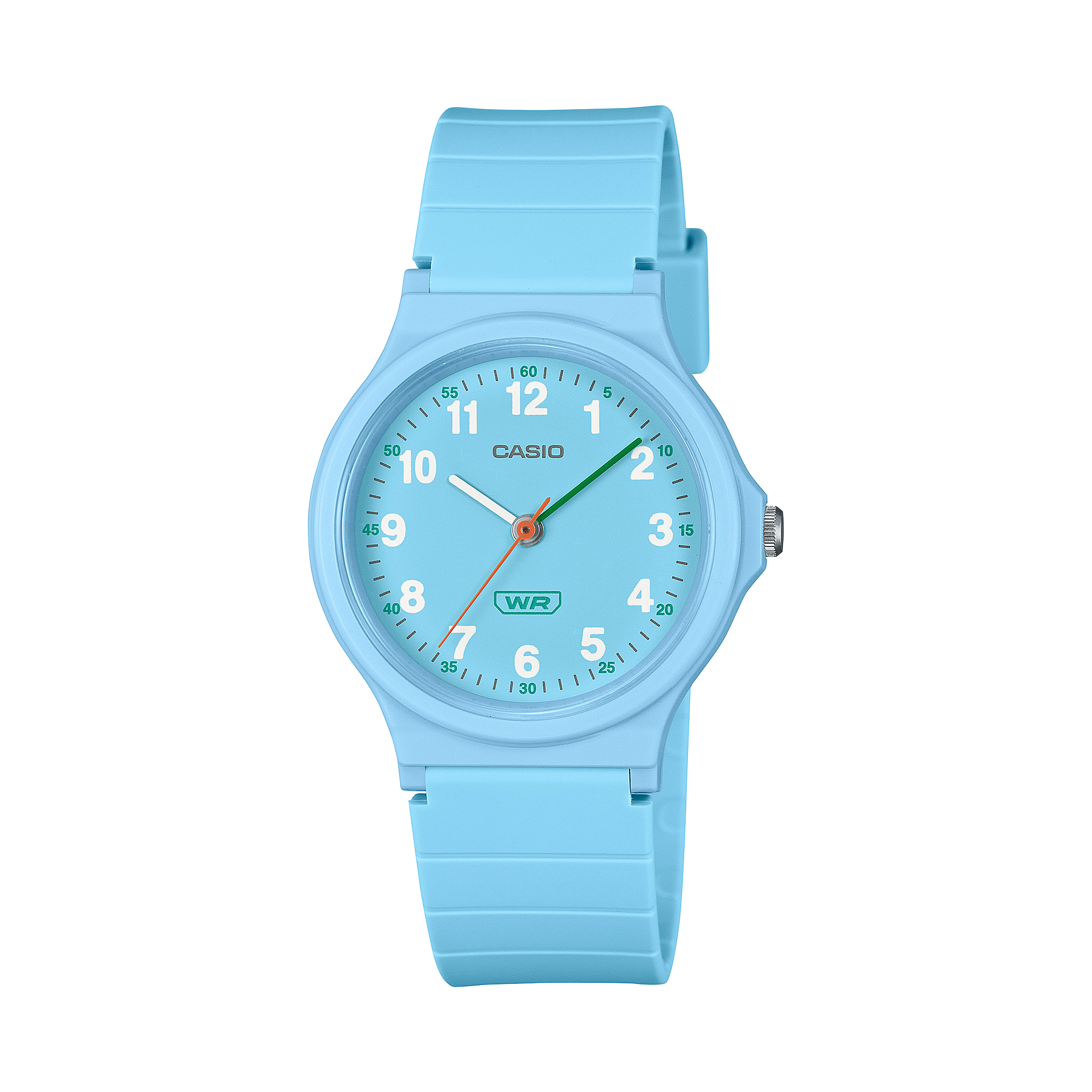 Đồng hồ Casio Nữ Dây Nhựa Sinh Học Nhẹ 17g – LQ-24B-2BDF Chính Hãng