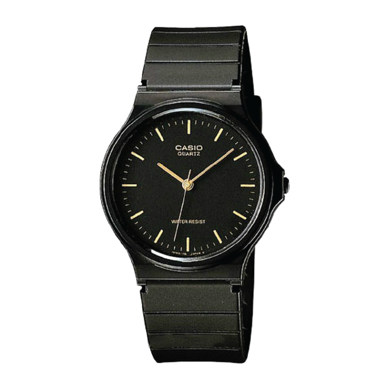 Đồng hồ Casio Nam Mặt Đen Nhẹ 20g – MQ-24-1ELDF Chính Hãng
