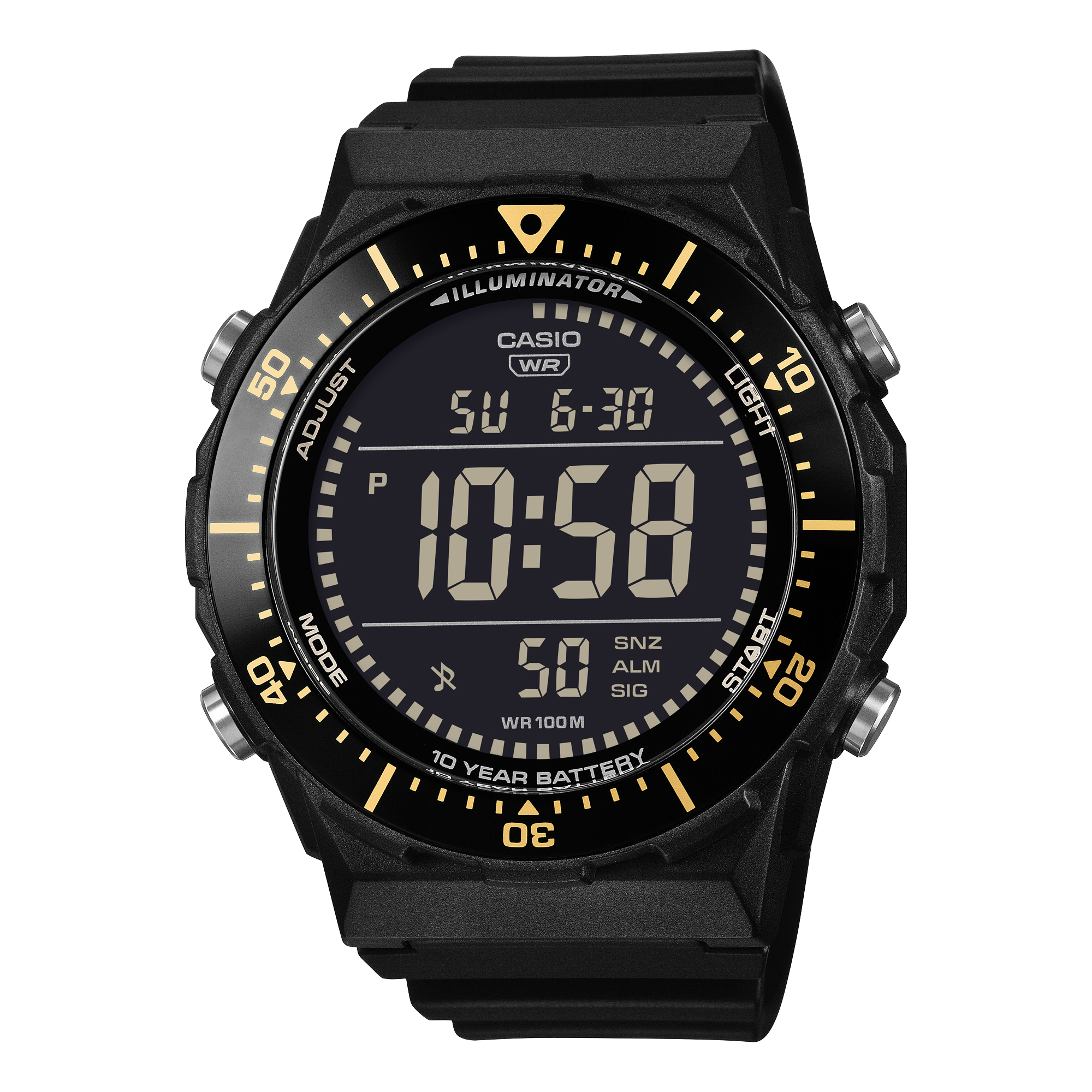 Đồng hồ Casio Nam Điện Tử Mặt Lớn 47mm, Chống Nước 100m – AE-1700H-1BVDF Chính Hãng