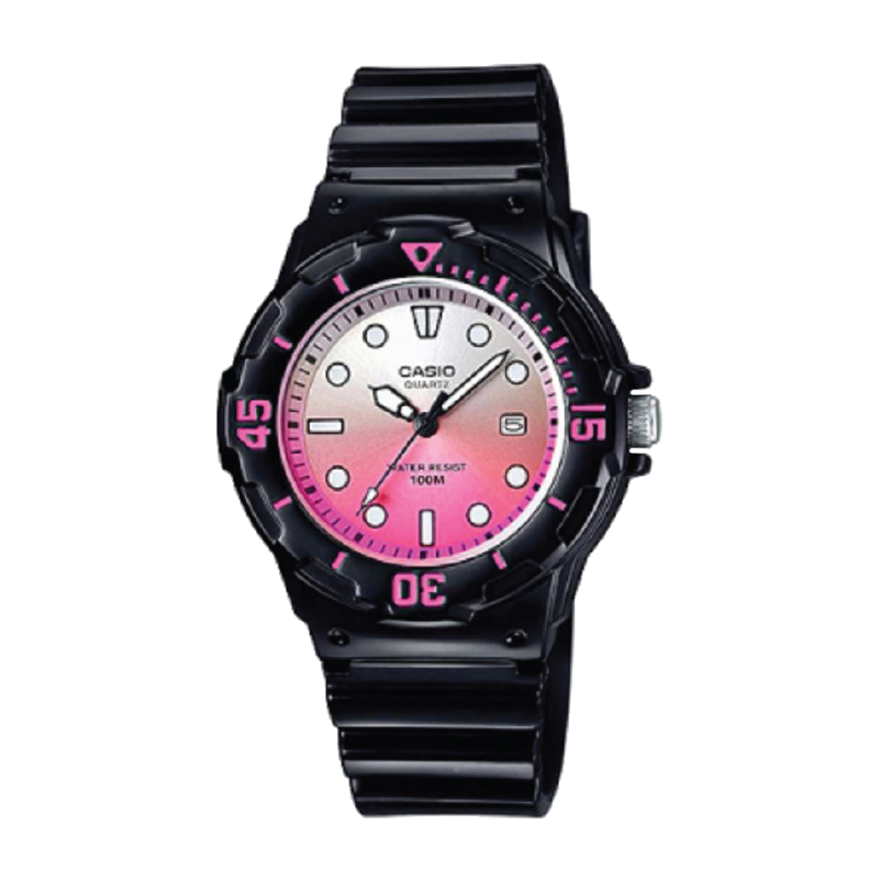 Đồng hồ Casio Nữ Mặt Hồng Chống Nước 100m – LRW-200H-4EVDR Chính Hãng